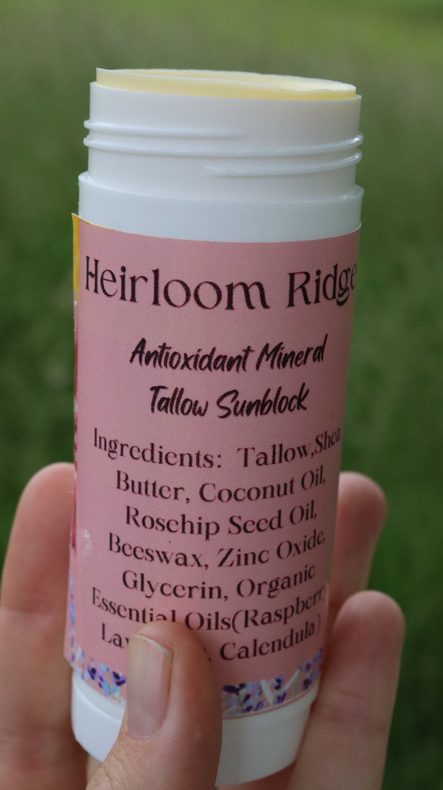 Antioxidant Tallow Mineral Sunscreen