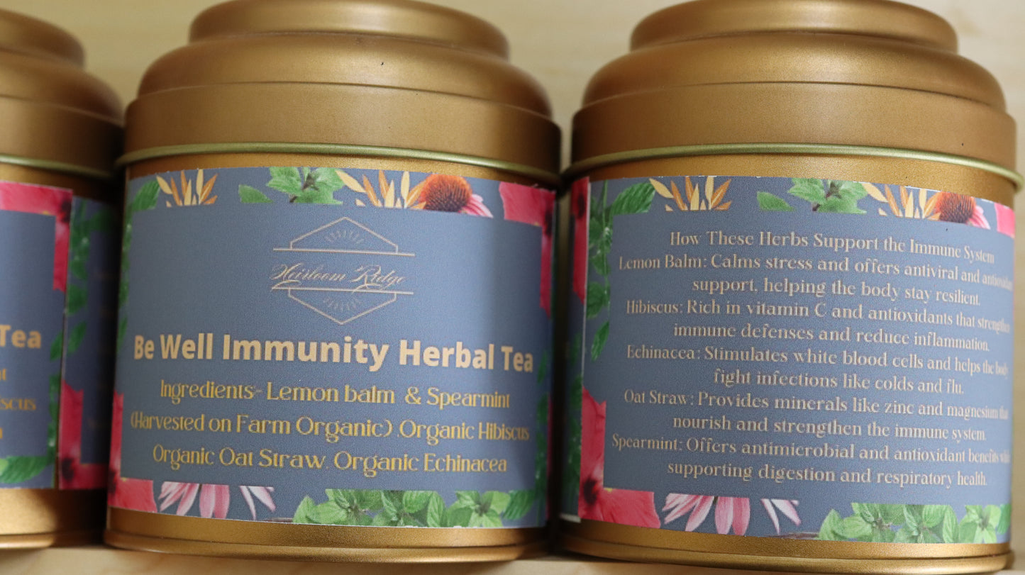 Be well Immunity Herbal Tea