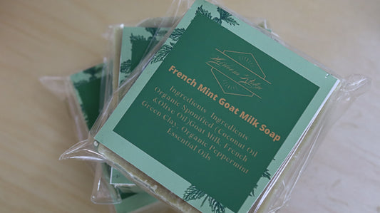 French Peppermint Goat Milk Soap