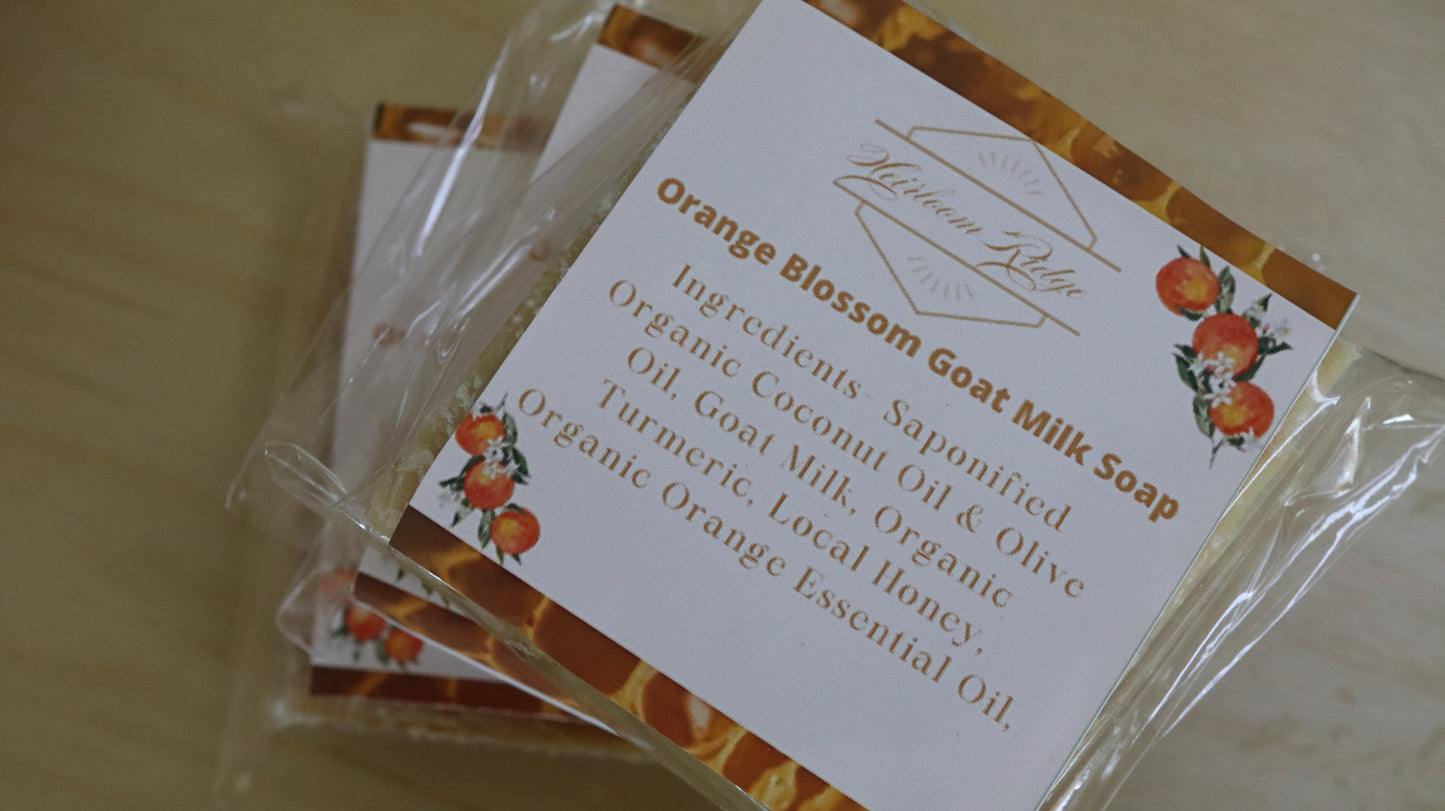 Orange Blossom Goat Milk Soap